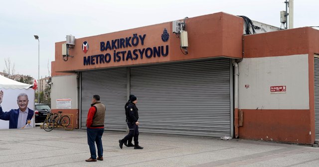 Bakırköy Metro İstasyonu kapatıldı