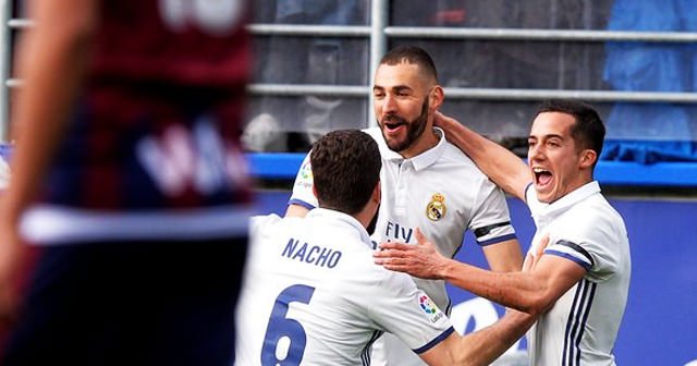 Bale ve Ronaldo&#039;nun yokluğunda Benzema şov