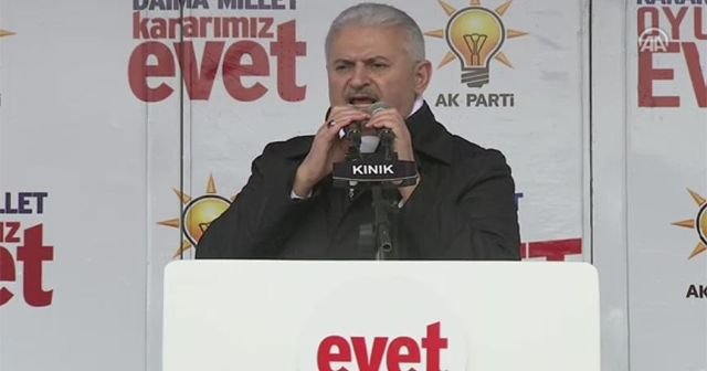 Başbakan Yıldırım konuştu