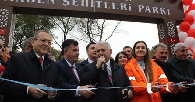 Başbakan Yıldırım park açılışı yaptı