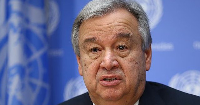 BM Genel Sekreteri Guterres&#039;den İsrail&#039;e kınama