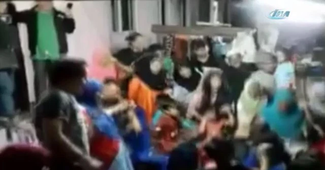 Çocukların doğum günü eğlencesi faciayla bitti