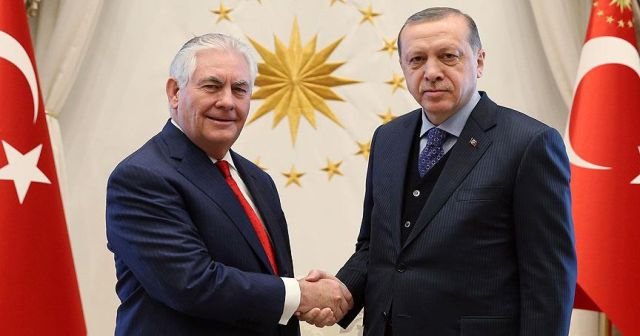 Cumhurbaşkanı Erdoğan -Tillerson görüşmesi sona erdi