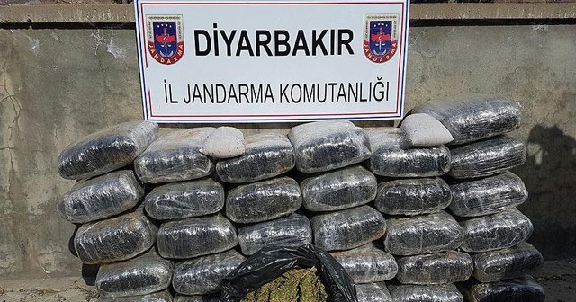 Diyarbakır&#039;da altı ayda 75 ton uyuşturucu ele geçirildi