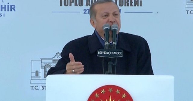 Erdoğan&#039;dan hodri meydan