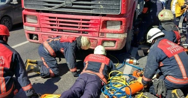 İstanbul&#039;da hafriyat kamyonu dehşeti