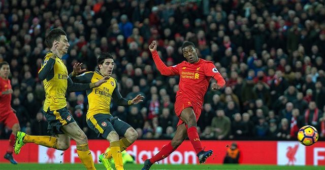 Liverpool, Arsenal'i 3 golle yendi