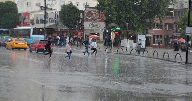 Meteorolojiden sağanak uyarısı