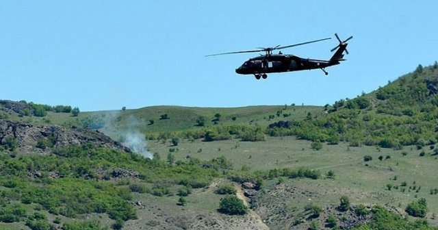 Munzur Vadisi&#039;nde hava destekli operasyon