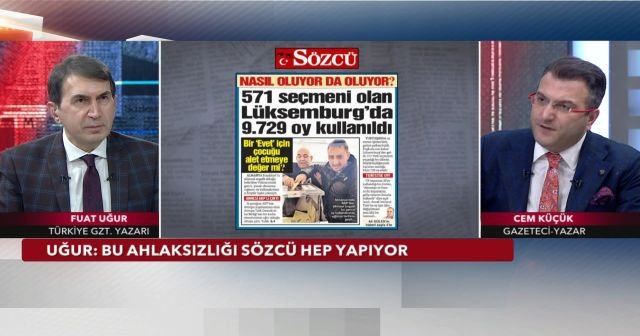 &#039;&#039;Bu çarpıtmayı Sözcü hep yapıyor&#039;&#039;