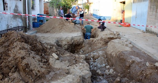 Altyapı çalışmasında sikke bulundu