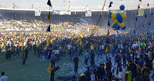 Ankaragücü&#039;nden coşkulu şampiyonluk kutlaması