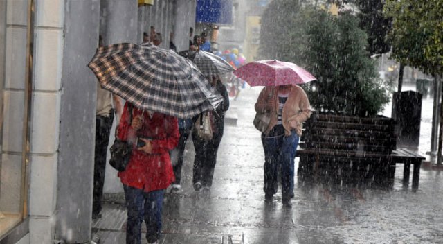 Batı Akdeniz için sağanak uyarısı