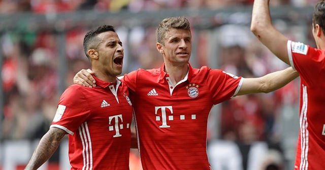 Bayern Münih&#039;in affı yok! Gol olup yağdılar