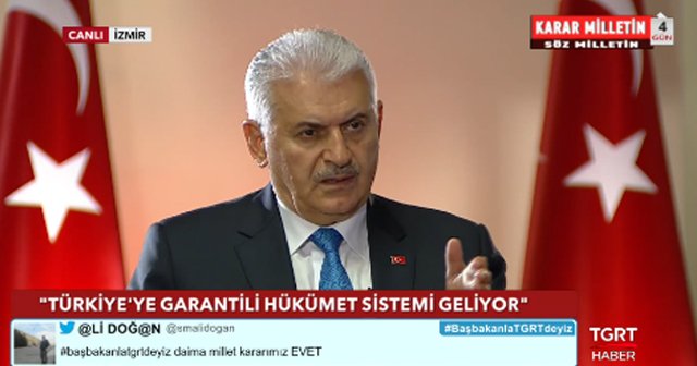 Binali Yıldırım:&#039;Yeni sistem Erdoğan için değil her doğan için...&#039;