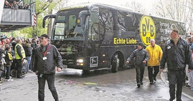 Borussia Dortmund maçı öncesi patlama