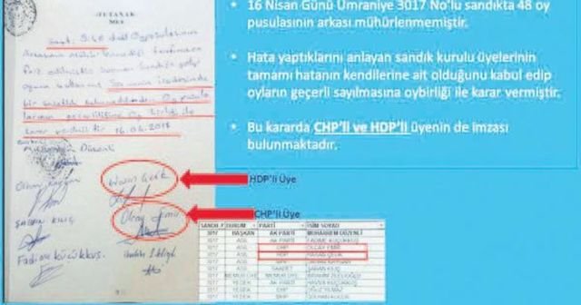 CHP ve HDP&#039;den Büyükçekmece&#039;de mühürsüz oy başvurusu