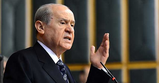 Devlet Bahçeli ateş püskürdü