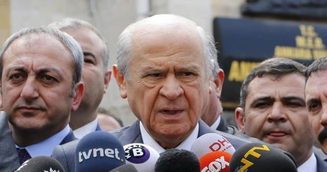 Devlet Bahçeli&#039;den ilk açıklama