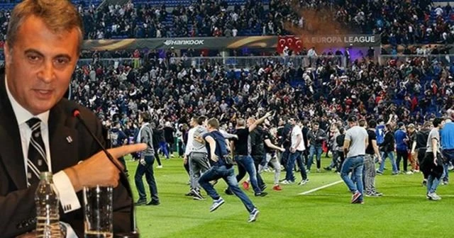 Fikret Orman açıkladı! Lyon taraftarı Vodafone Arena&#039;da yok