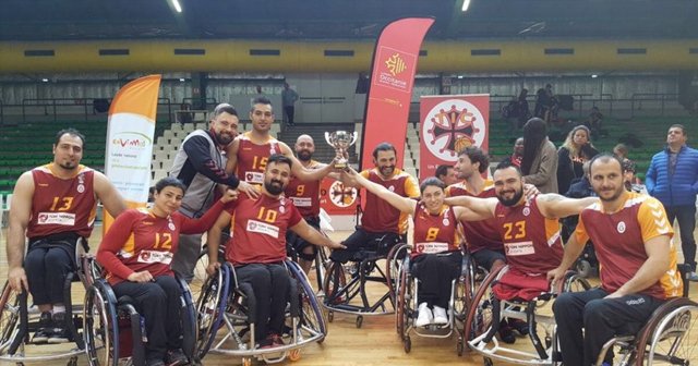 Galatasaray Tekerlekli Sandalye Basketbol Takımı Avrupa şampiyonu oldu