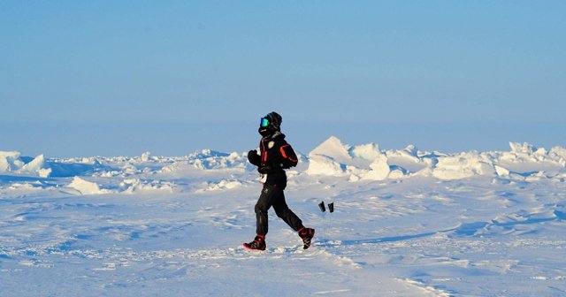 Kutuplarda maraton koşan ilk Türk atlet oldu