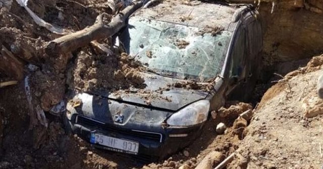 PKK'nın aracı toprak altından çıktı