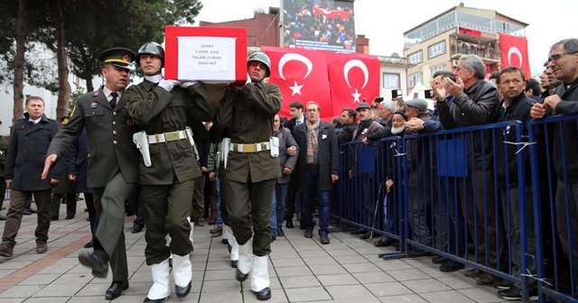 Şehit Uzman Çavuş Çubuk son yolculuğuna uğurlandı