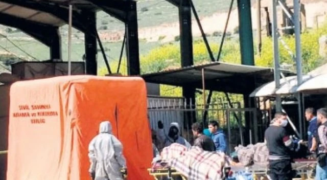 Sınır hattında ‘sarin’ paniği