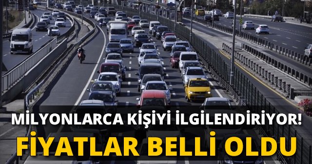 Trafik sigortasında tavan fiyat belli oldu