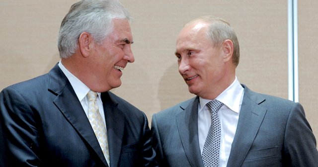 Vladimir Putin, Rex Tillerson ile görüştü