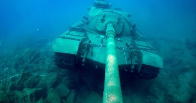 45 tonluk tank, dalış turizminin hizmetinde