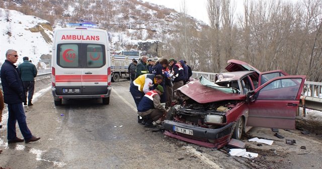 Ankara&#039;da kaza: Ölü ve yaralılar var