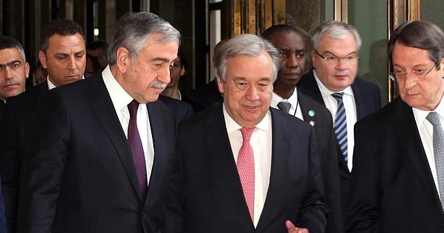 BM Genel Sekreteri Guterres&#039;den Akıncı ve Anastasiadis&#039;a davet