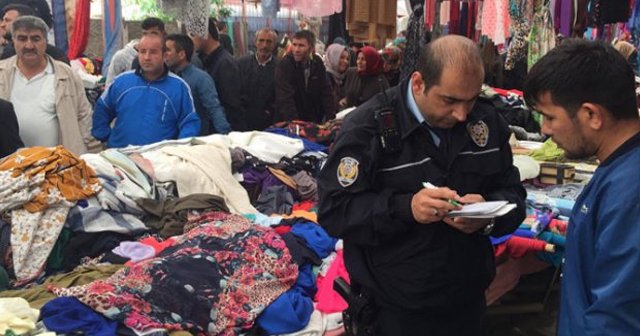 Çarşamba pazarında &#039;bizde değişim yok abla&#039; kavgası!