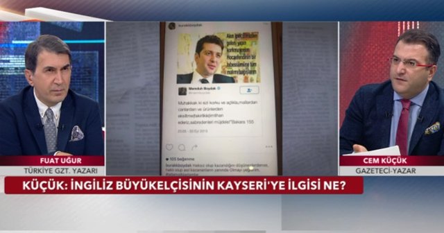 Cem Küçük: İngiliz büyükelçisinin Kayseri&#039;ye ilgisi ne?