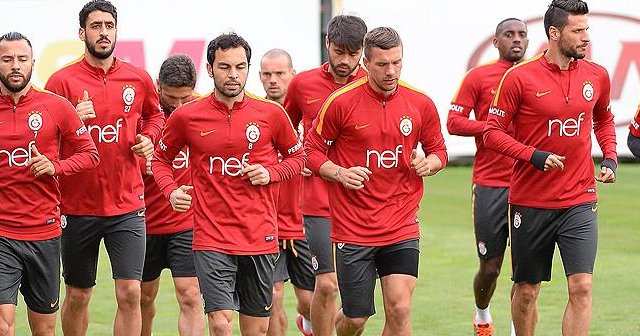 Galatasaray, Gaziantepspor maçı hazırlıklarını sürdürdü