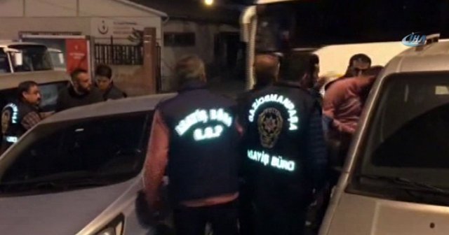 Gaziosmanpaşa’da polis operasyonu: 3 gözaltı