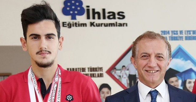 İhlas Koleji öğrencisi Sabri Sevniş kürekte Türkiye Şampiyonu