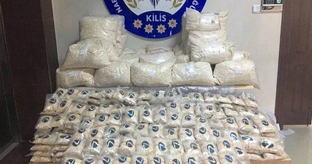 Kilis'te uyuşturucu operasyonu