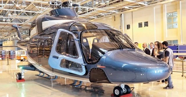 TAI'nın helikopteri T-625'ten ilk görüntü!