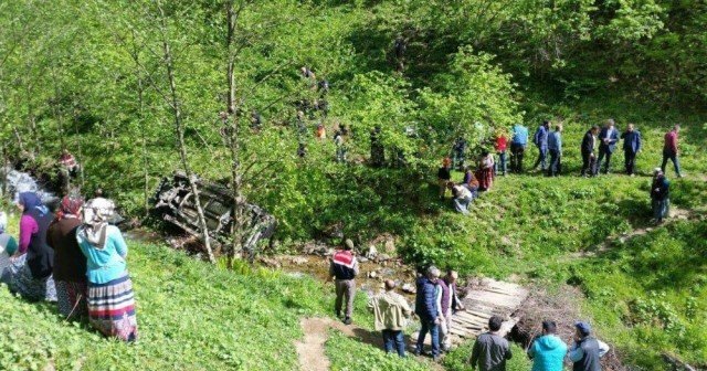 Trabzon’da yayla yolunda feci kaza: 4 ölü, 3 yaralı