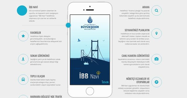 Trafikte İBB Navi uygulaması başlıyor