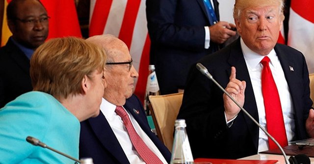 Trump ile Merkel arasında gerginlik!