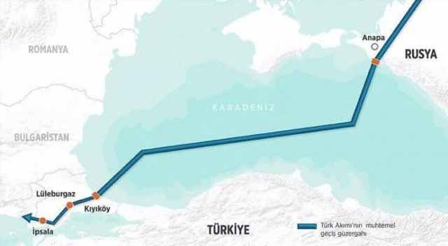 Çalışmalar tamamlandı! Türk Akımı projesi başlıyor