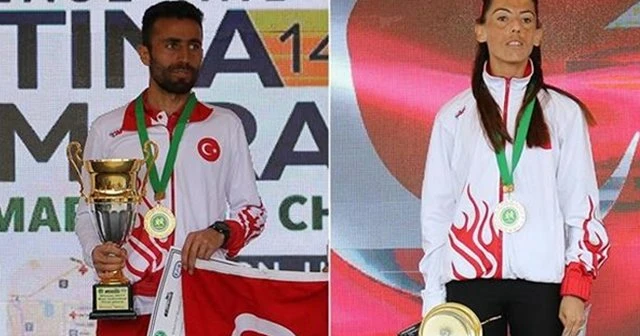 Türk atletlerimizden iki birincilik
