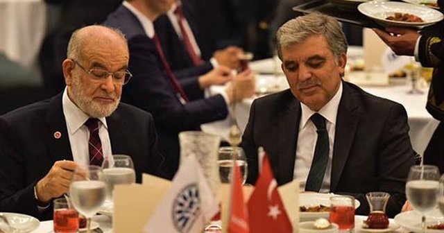 Abdullah Gül, Saadet Partisi&#039;nin iftarına katıldı