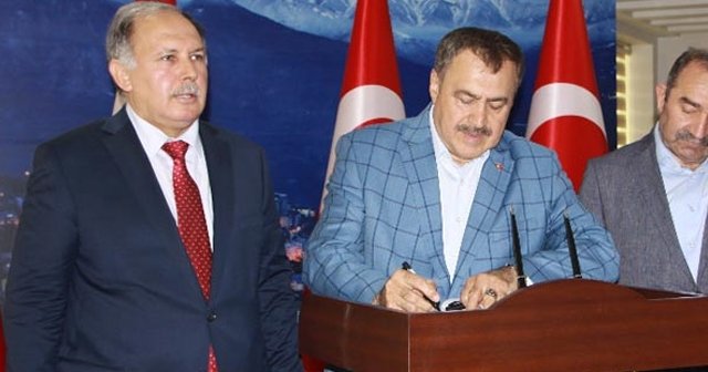 Bakan&#039;dan Artvin&#039;e 134 milyon liralık 21 yeni müjde