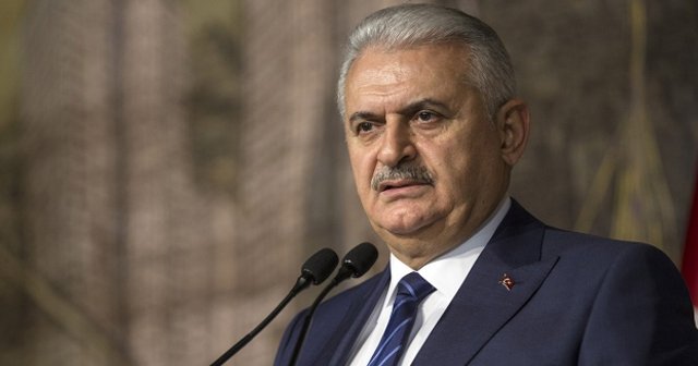 Başbakan Yıldırım&#039;dan Şehit Tümgeneral Aydın&#039;ın ailesine taziye ziyareti