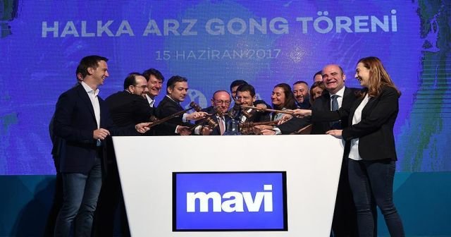 Borsa İstanbul&#039;da gong Mavi için çaldı